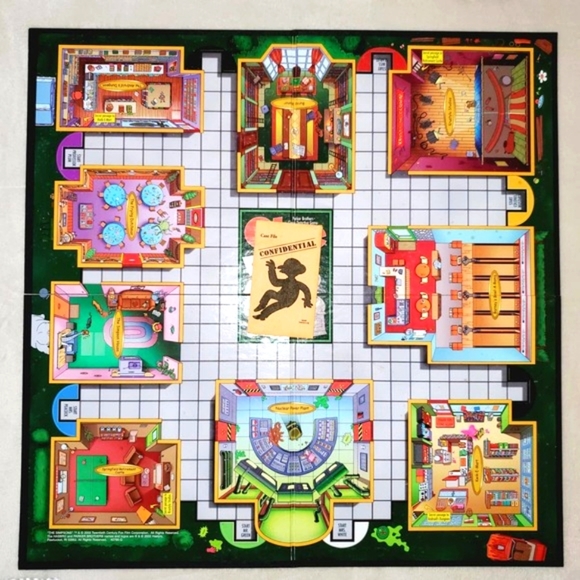 Simpsons 2002 Hasbro Clue Parker Bros Detective Board Game. Special Edition. - Picture 3 of 8